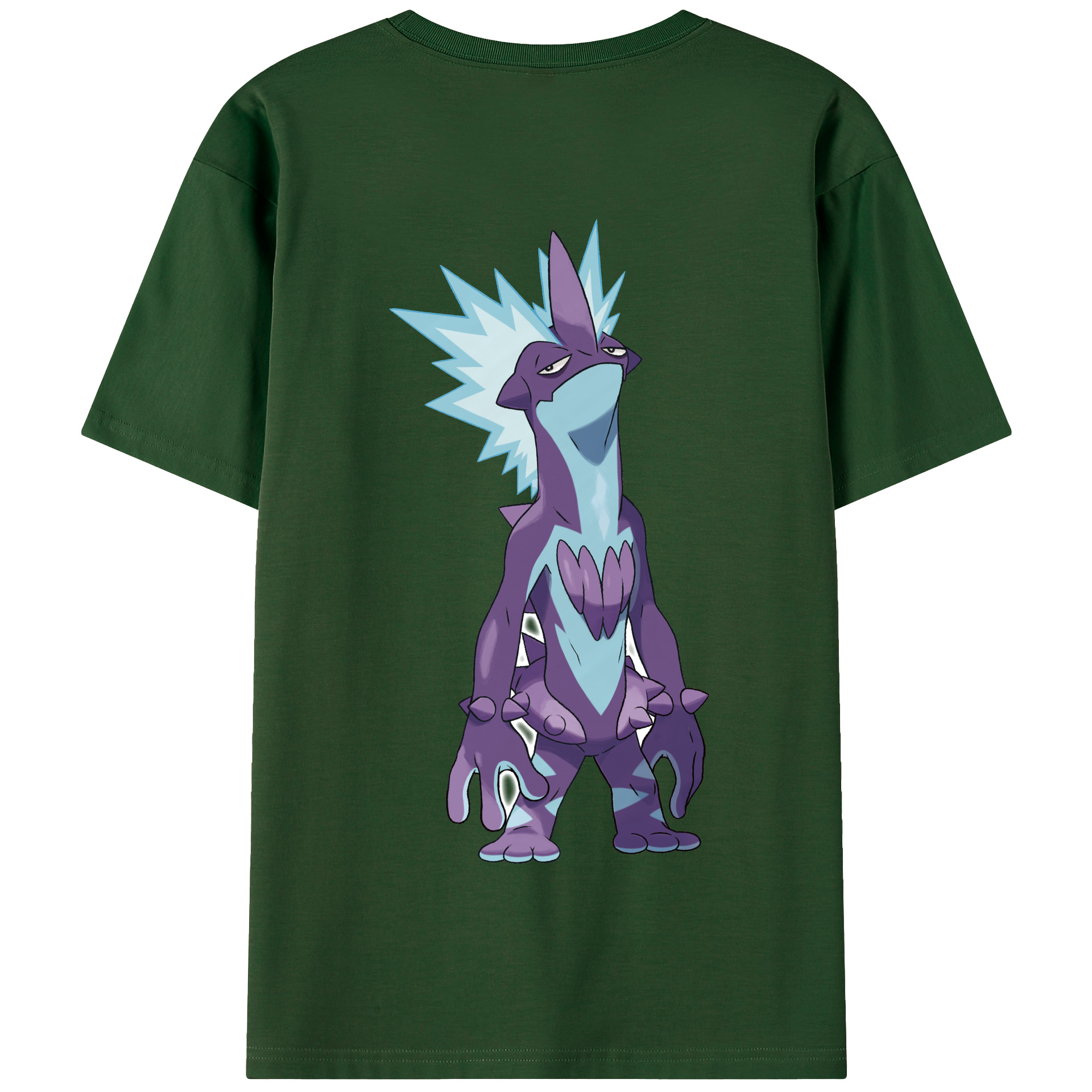 （画像用） ポケットモンスター Pokémon 綿100％半袖Tシャツ（背面プリント）